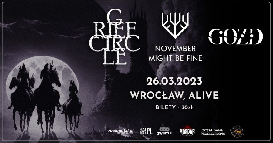 Grief Circle + November Might Be Fine + GOZD