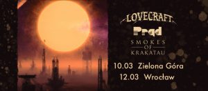 Electric Sunset Tour 2023: Smokes of Krakatau / Prąd / Lovecraft @ ALIVE | Wrocław | Dolnośląskie | Polska