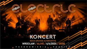 E-LECTRIC / Koncert / Wrocław / Alive @ Alive | Wrocław | Dolnośląskie | Polska